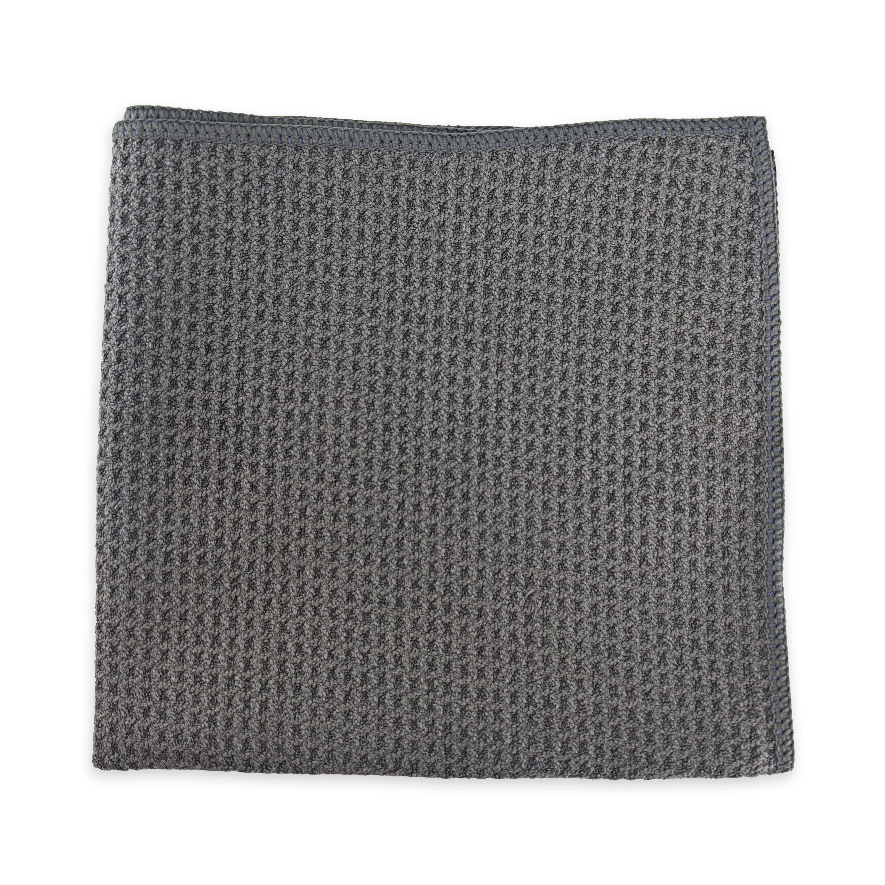 Gray Glass Towel on a white background