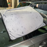 Person using a Drying Towel 600GSM on a vehicle