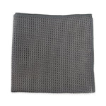 Gray Glass Towel on a white background